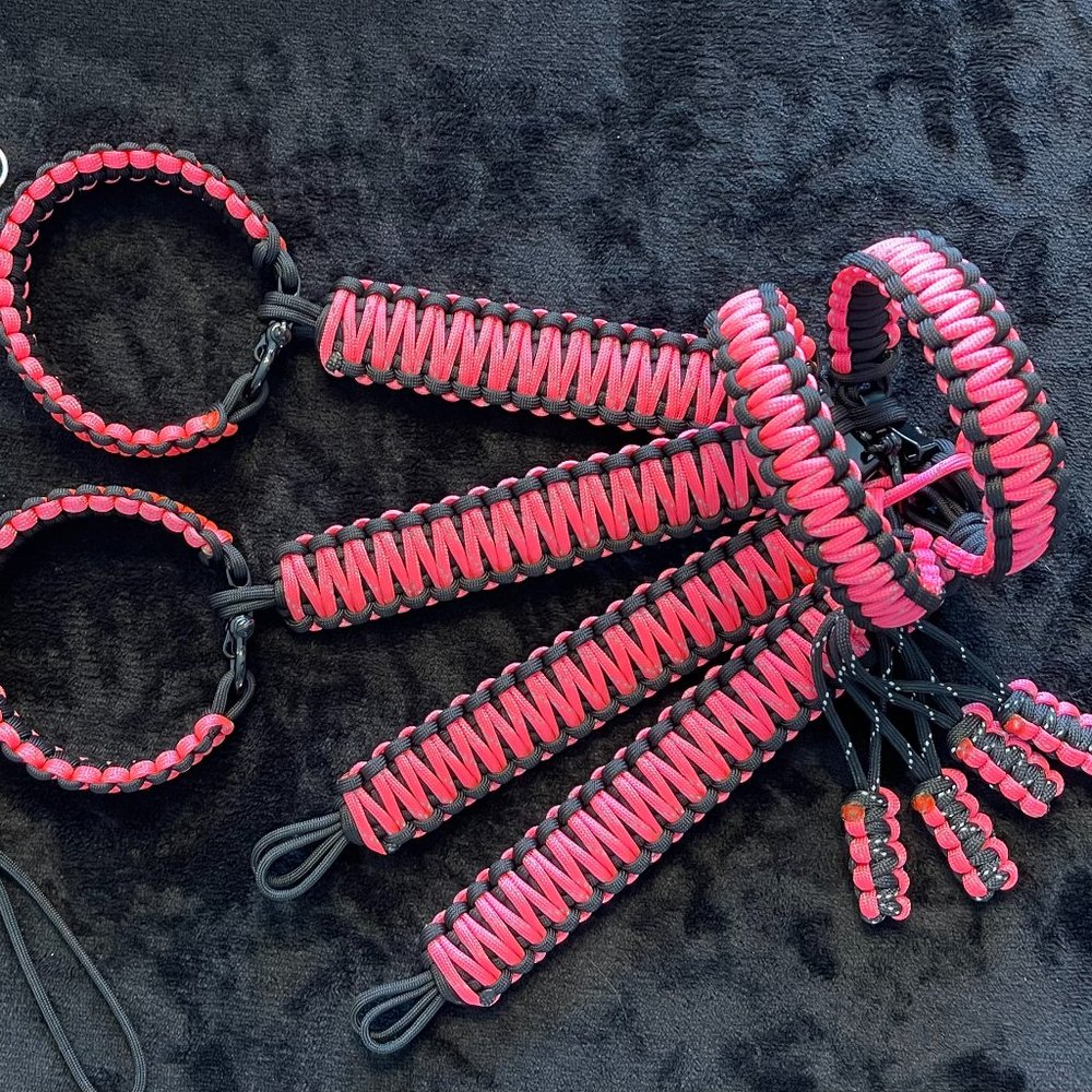 Brand New Handmade 550 Paracord Grab Handle Set for use in a Wrangler!